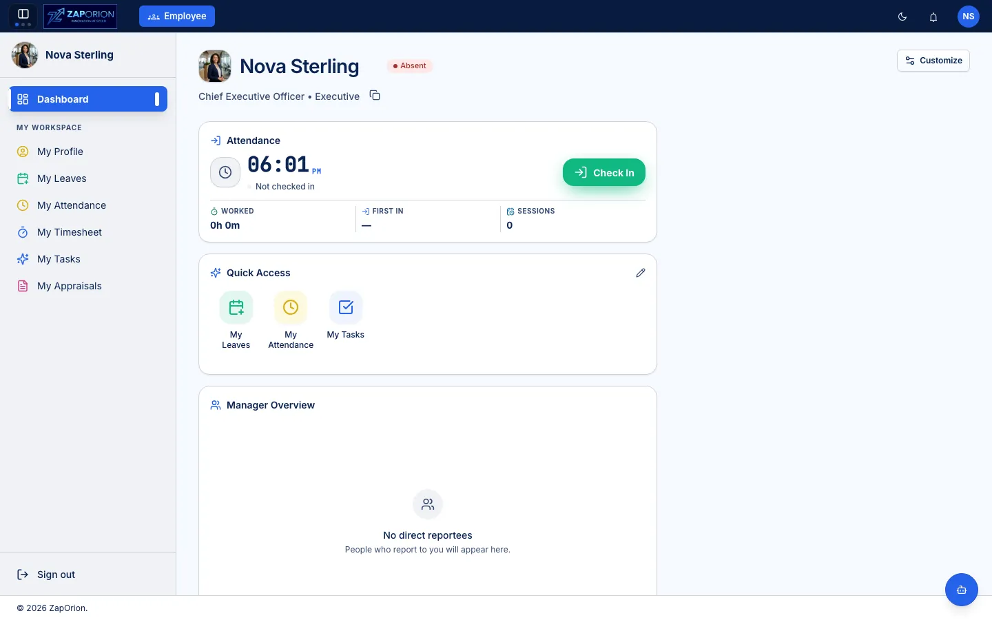 Dashboard